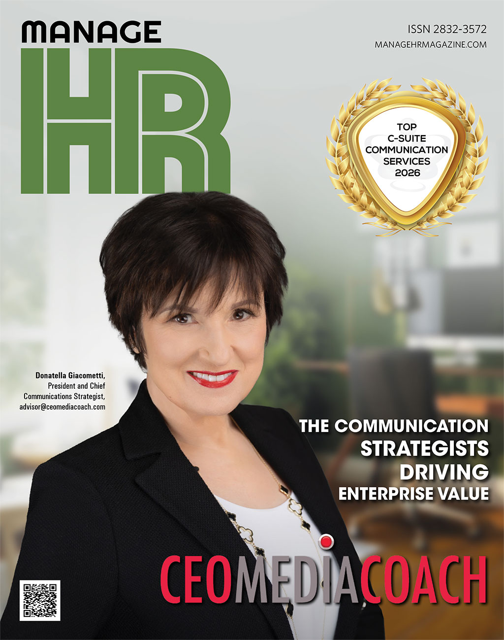 ManageHR Front Cover Donatella Giacometti
